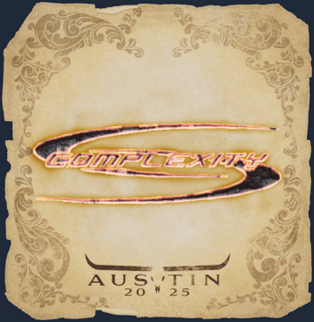 Sticker | Complexity Gaming | Austin 2025