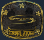 Sticker | Complexity Gaming (Gold) | Austin 2025 image