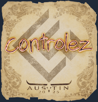 Sticker | controlez | Austin 2025