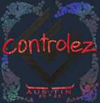 Sticker | controlez (Holo) | Austin 2025