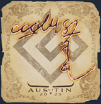 Sticker | cool4st | Austin 2025