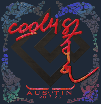 Sticker | cool4st (holográfica) | Austin 2025