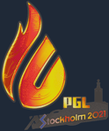 Sticker | Copenhagen Flames (Holo) | Stockholm 2021