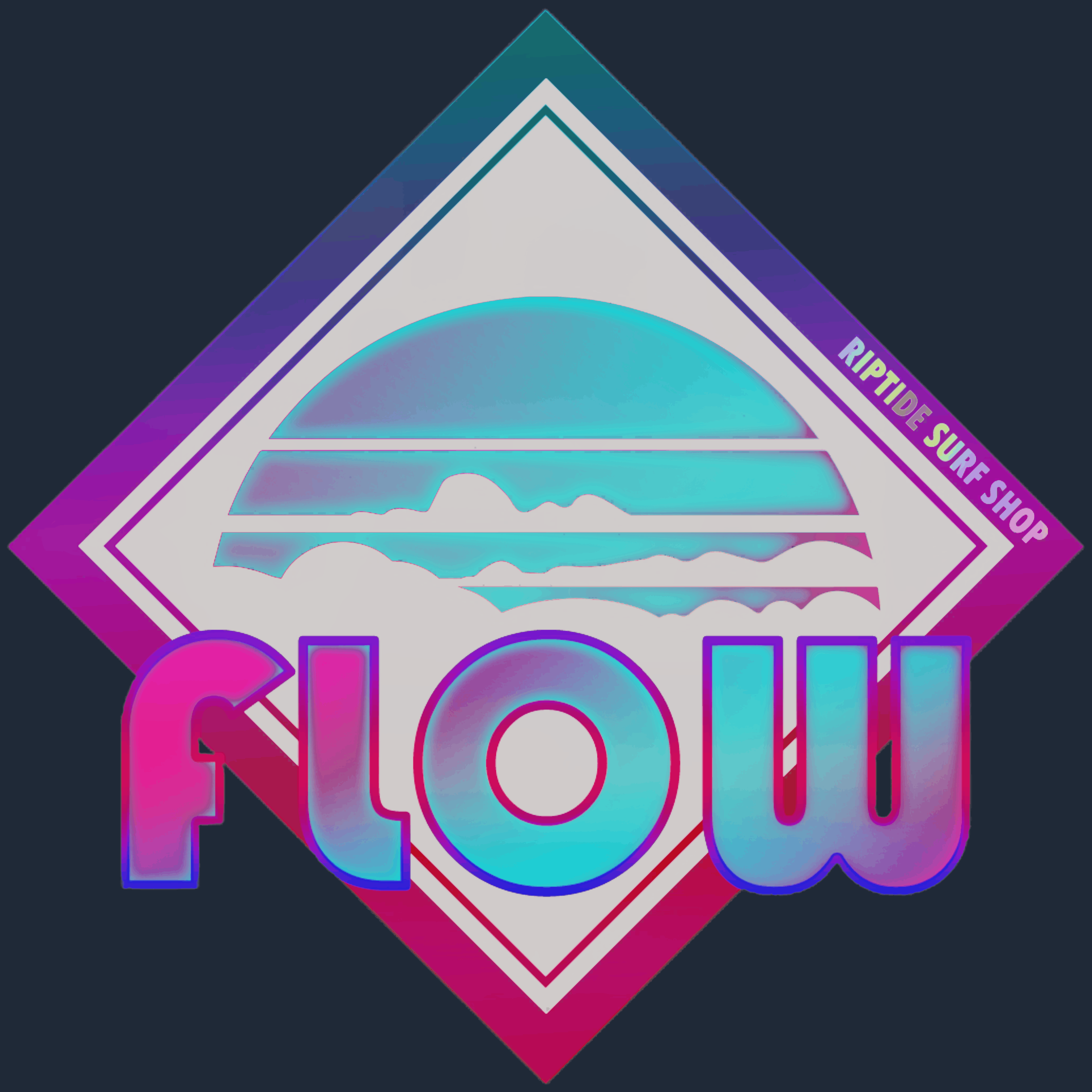 Sticker | 水流 - 棉花糖（全息）