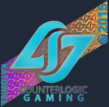 Sticker | Counter Logic Gaming (holográfica) | Katowice 2015