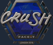 Sticker | crush (Foil) | London 2018