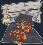 Sticker | Cursed Penmanship