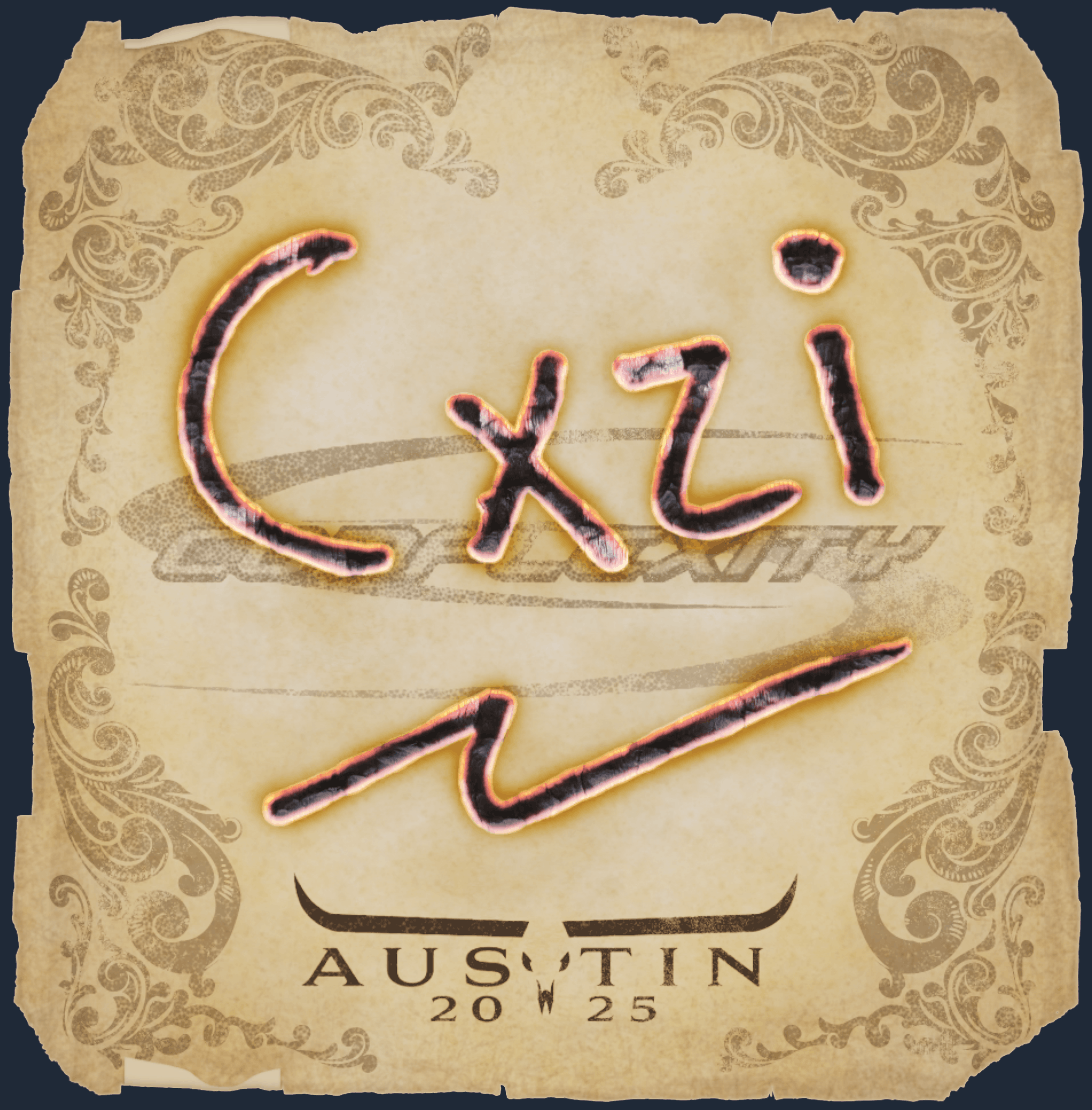 Sticker | Cxzi | Austin 2025