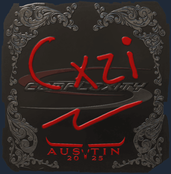 Sticker | Cxzi (reflectante) | Austin 2025