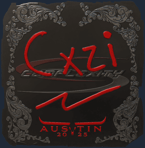 Sticker | Cxzi (Foil) | Austin 2025