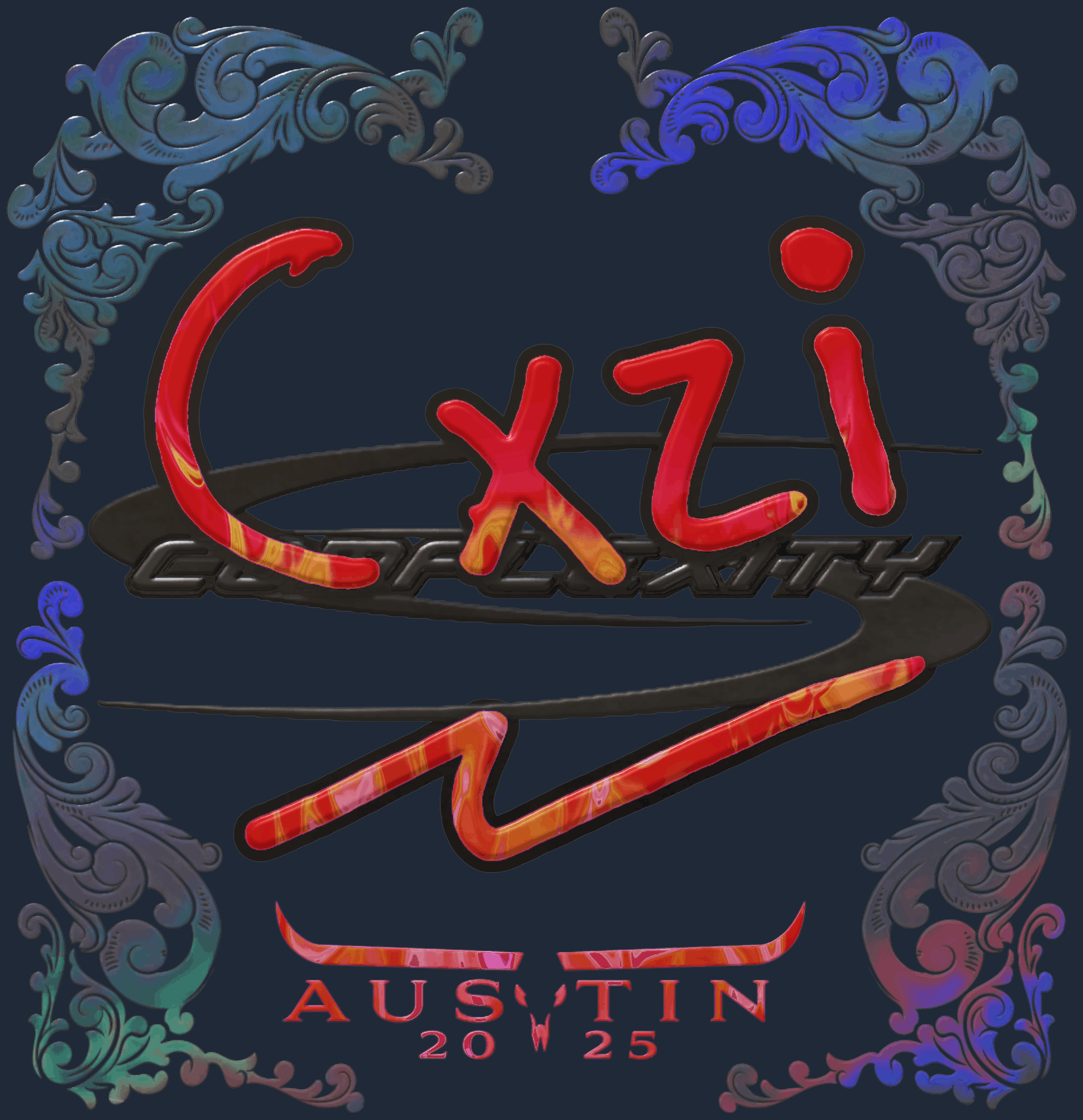 Sticker | Cxzi (Holo) | Austin 2025