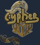 Sticker | Cypher (Gold) | Paris 2023