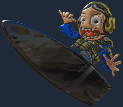 Sticker | Dark Water Surf Ava (キラ)