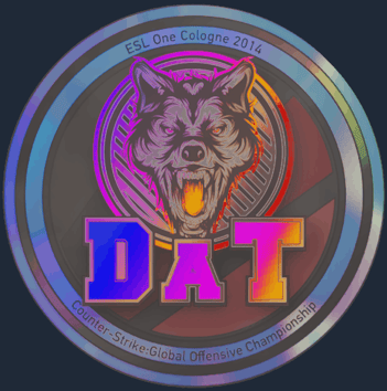 Sticker | dAT team（全息）| 2014年科隆锦标赛