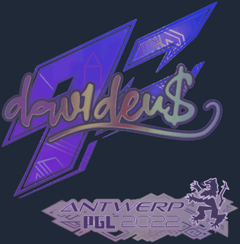 Sticker | dav1d(全息) | 2022年安特卫普锦标赛