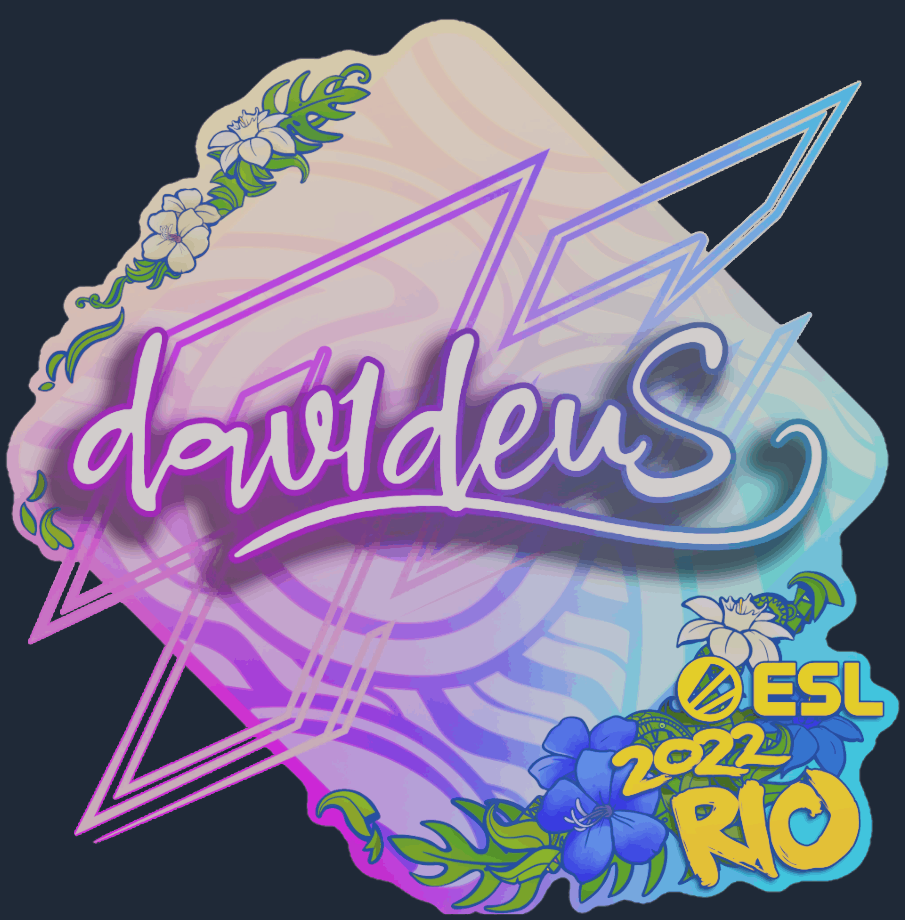 Sticker | dav1deuS | Rio 2022