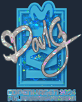 Sticker | dav1g (Glitter) | Copenhagen 2024