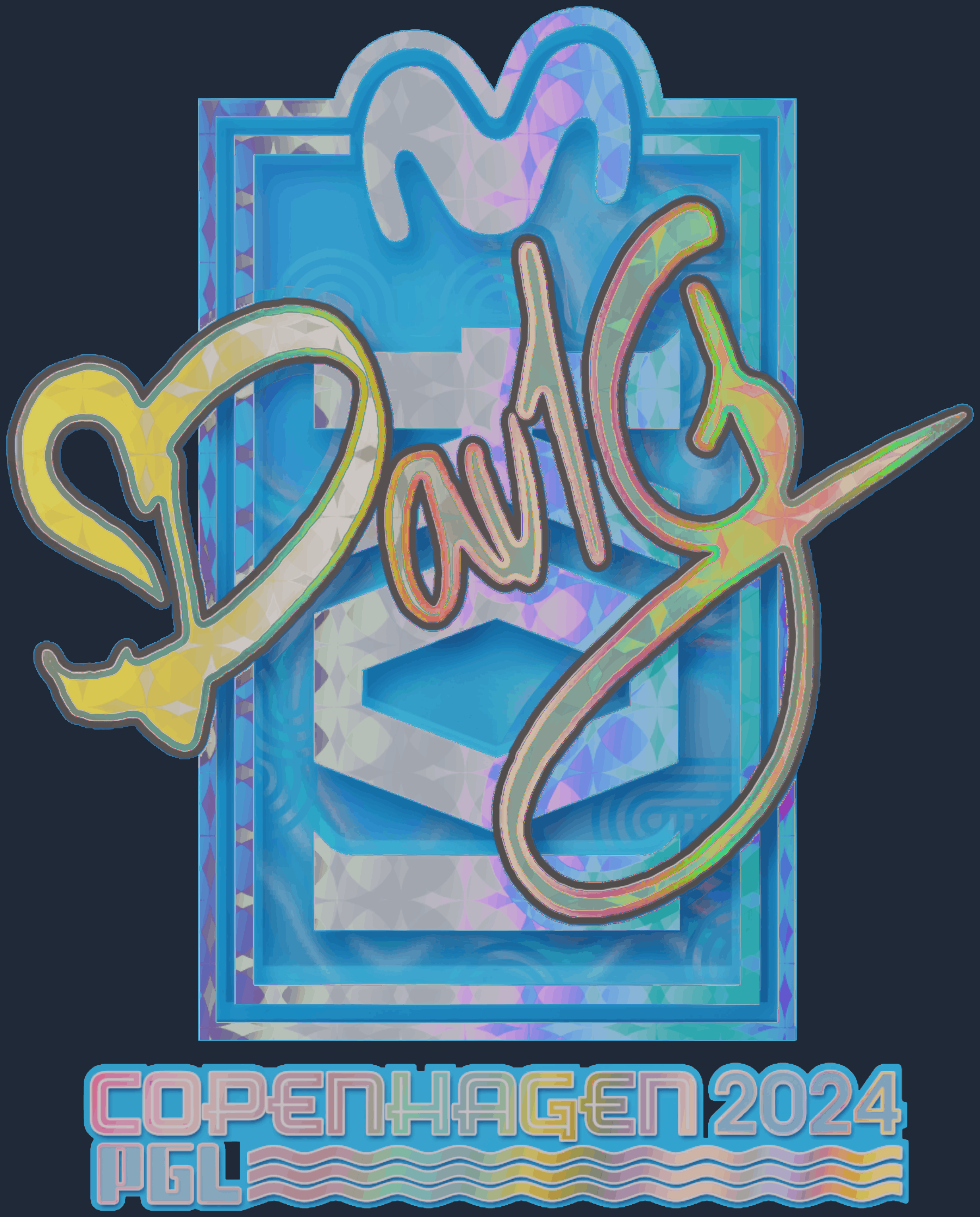 Sticker | dav1g（全息）| 2024年哥本哈根锦标赛