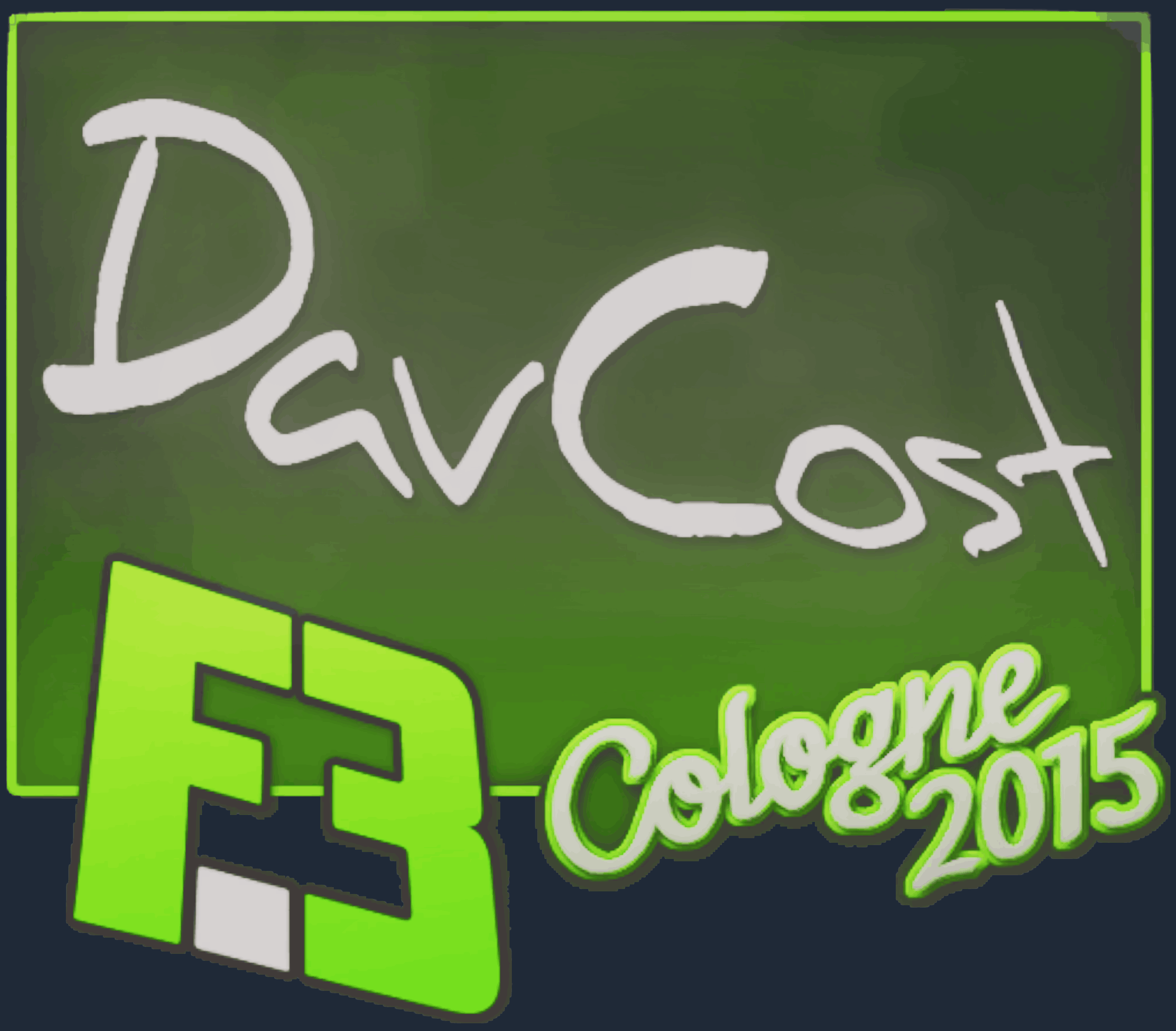 Sticker | DavCost | 2015年科隆锦标赛