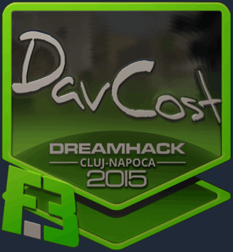 Sticker | DavCost (reflectante) | Cluj-Napoca 2015