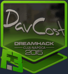 Sticker | DavCost (Foil) | Cluj-Napoca 2015