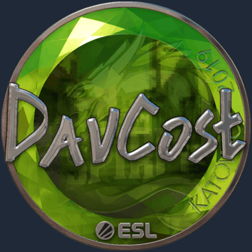 Sticker | DavCost (reflectante) | Katowice 2019