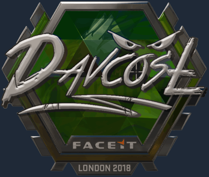 Sticker | DavCost (reflectante) | Londres 2018