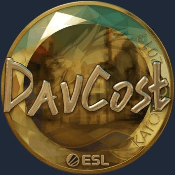 Sticker | DavCost (Gold) | Katowice 2019