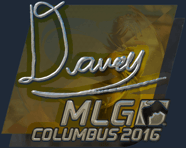 Sticker | DAVEY (Foil) | MLG Columbus 2016