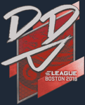 Sticker | DD | Boston 2018