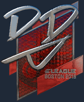 Sticker | DD (reflectante) | Boston 2018