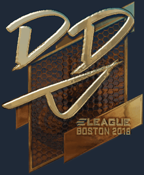 Sticker | DD (dorada) | Boston 2018
