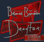 Sticker | DeadFox (Foil) | Atlanta 2017