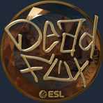 Sticker | DeadFox (Gold) | Katowice 2019