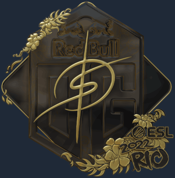 Sticker | degster (dorada) | Río 2022