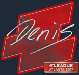 Sticker | denis | Atlanta 2017