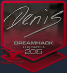 Sticker | denis (Foil) | Cluj-Napoca 2015