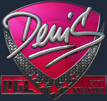 Sticker | denis (Foil) | Krakow 2017