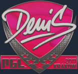 Sticker | denis | Krakow 2017