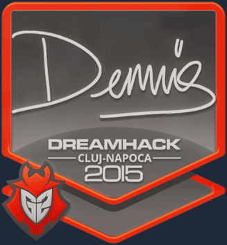 Sticker | dennis | Cluj-Napoca 2015