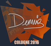 Sticker | dennis | Cologne 2016
