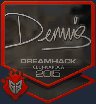 Sticker | dennis (foliowana) | Kluż-Napoka 2015