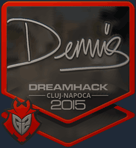 Sticker | dennis (Foil) | Cluj-Napoca 2015
