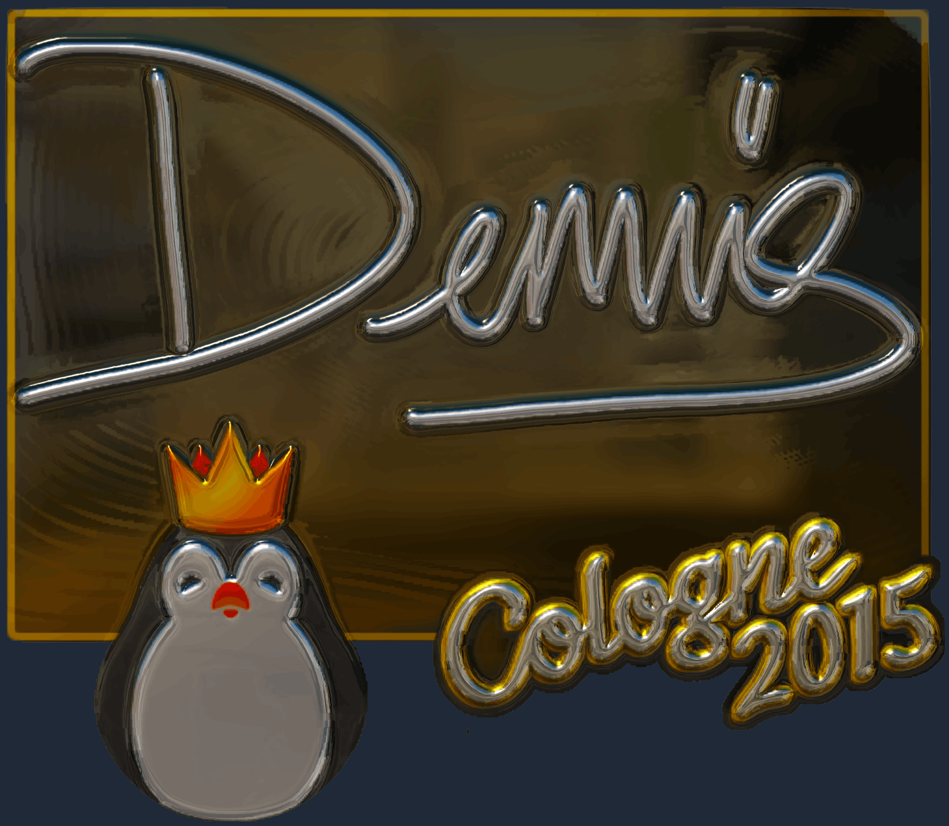 Sticker | dennis(闪亮)| 2015年科隆锦标赛