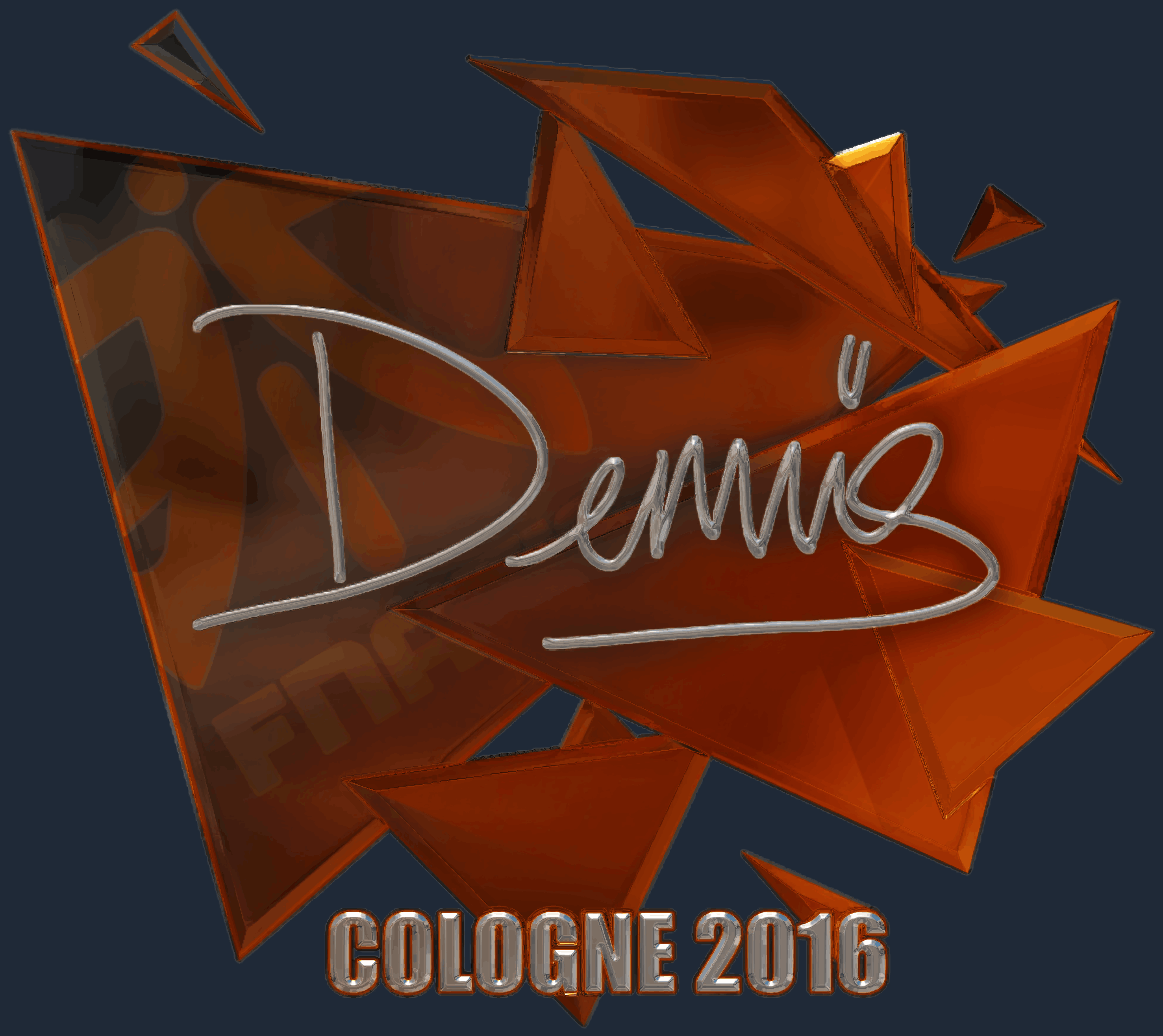Sticker | dennis (Foil) | Cologne 2016