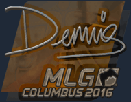 Sticker | dennis (Foil) | MLG Columbus 2016