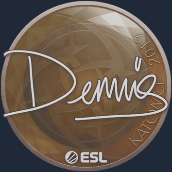 Sticker | dennis | Katowice 2019