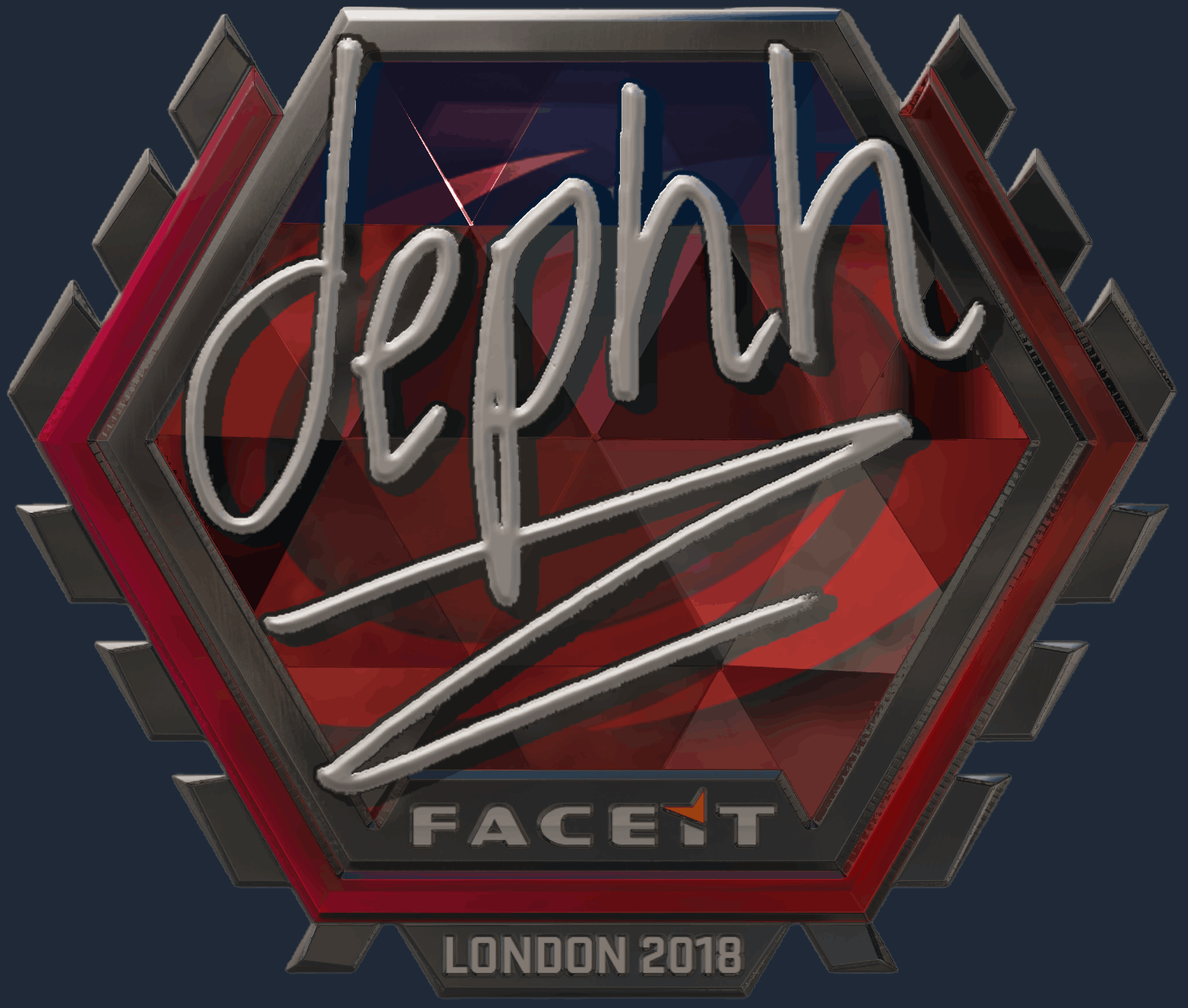 Sticker | dephh (Foil) | London 2018