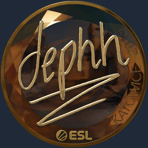 Sticker | dephh (Gold) | Katowice 2019