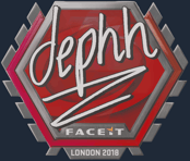 Sticker | dephh | London 2018
